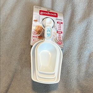 GoodCook White Measuring Scoop Set
